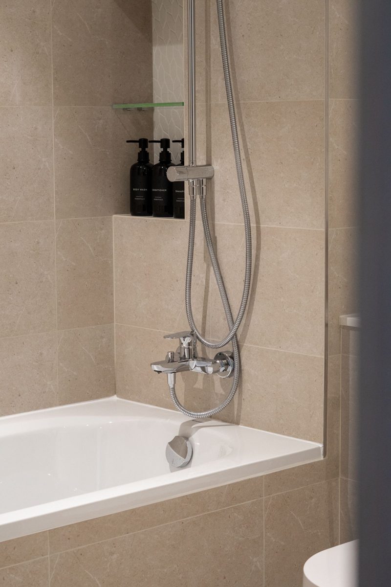 Modern kitchen sink and faucet in a West Palm Beach, FL home